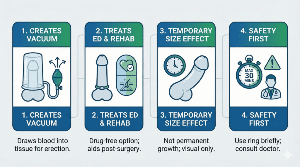 what does a penis pump do